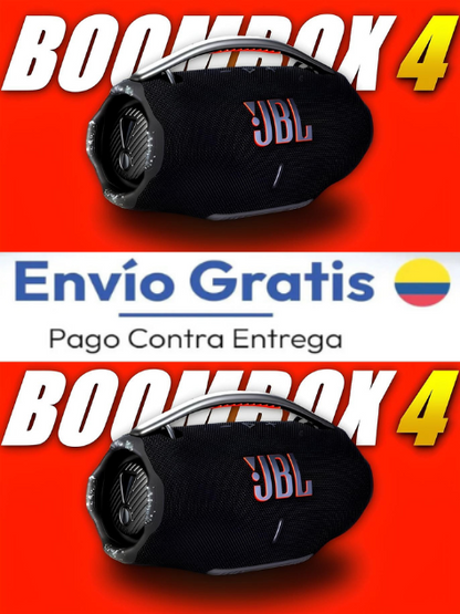 🔊🔥 Compra el Boombox 4 y recibe el Go 4 ¡TOTALMENTE GRATIS! 🎶