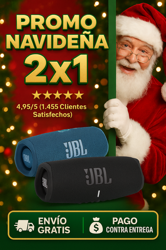 SUPER OFERTA  PARLANTE JBL CHARGE 5 2X1