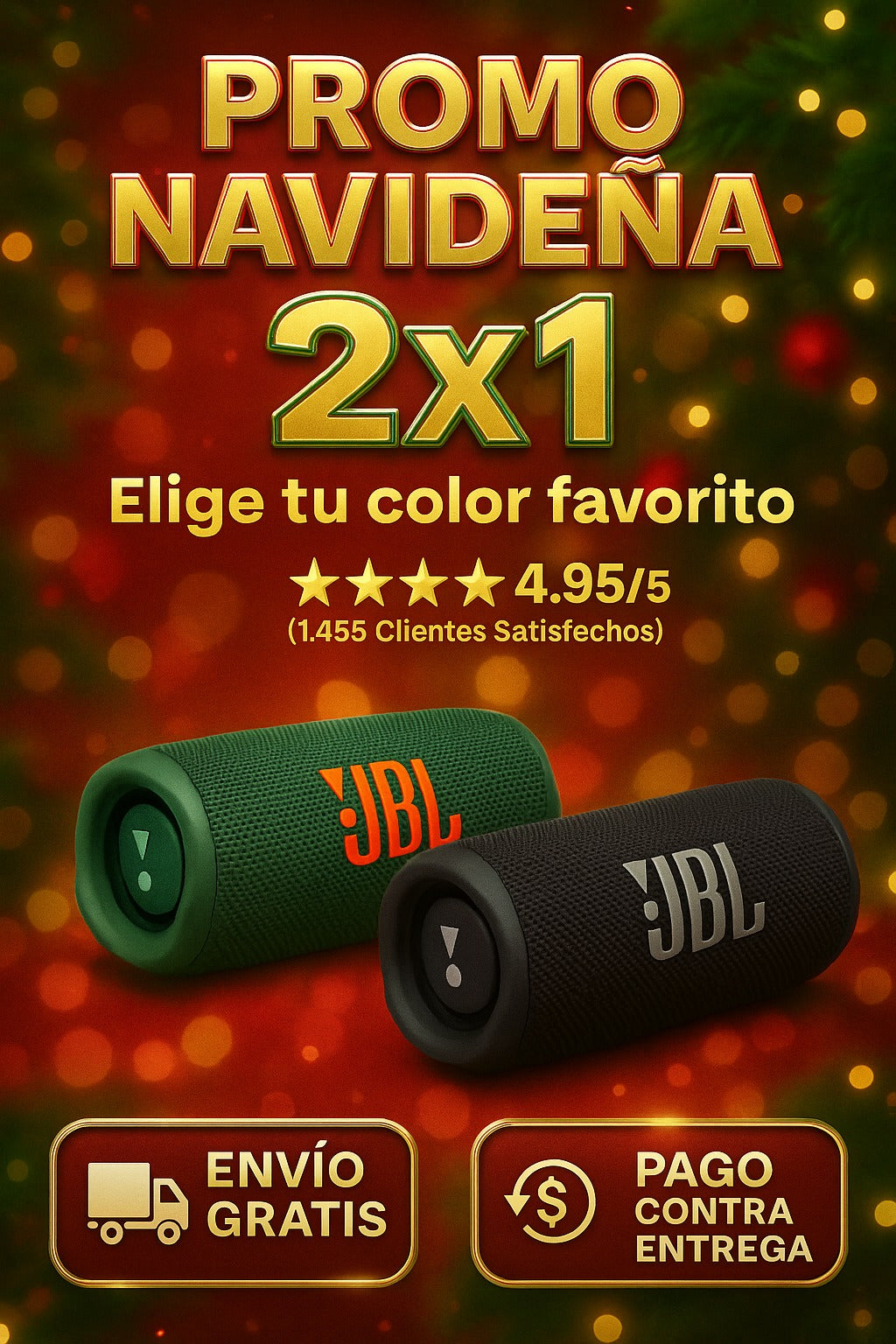 SUPER PROMO  PARLANTE JBL FLIP 6 2X1
